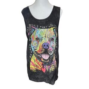 The Mountain Pit Bull Tank Tie Dye Size Small